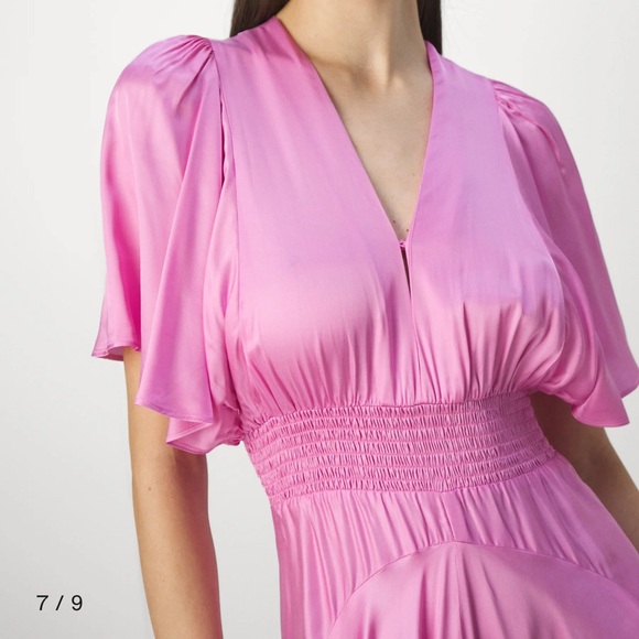 NWOT Maje Pink Rachelora Maxi Dress - Picture 4 of 5